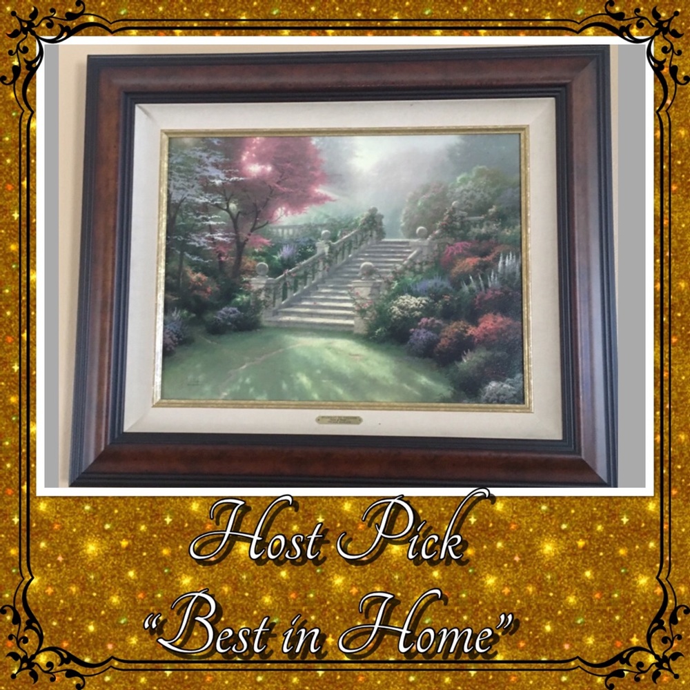 🌟 HP 🌟 Thomas Kincaid canvas PP 291/710 retired